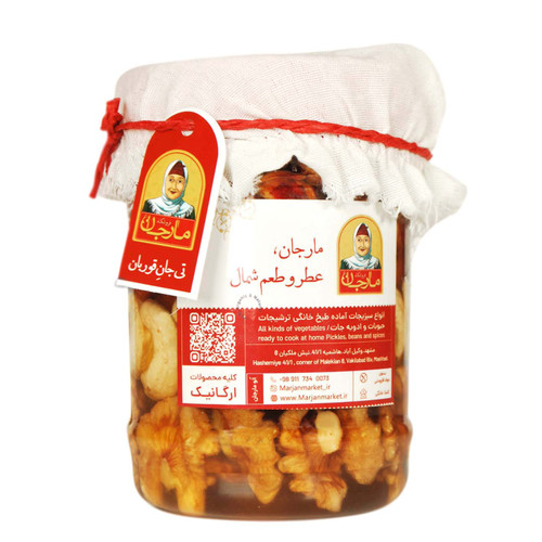 عسل معجون چهار مغز مارجان 400 گرم