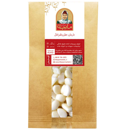 حبه سیر پاک شده 250 گرم